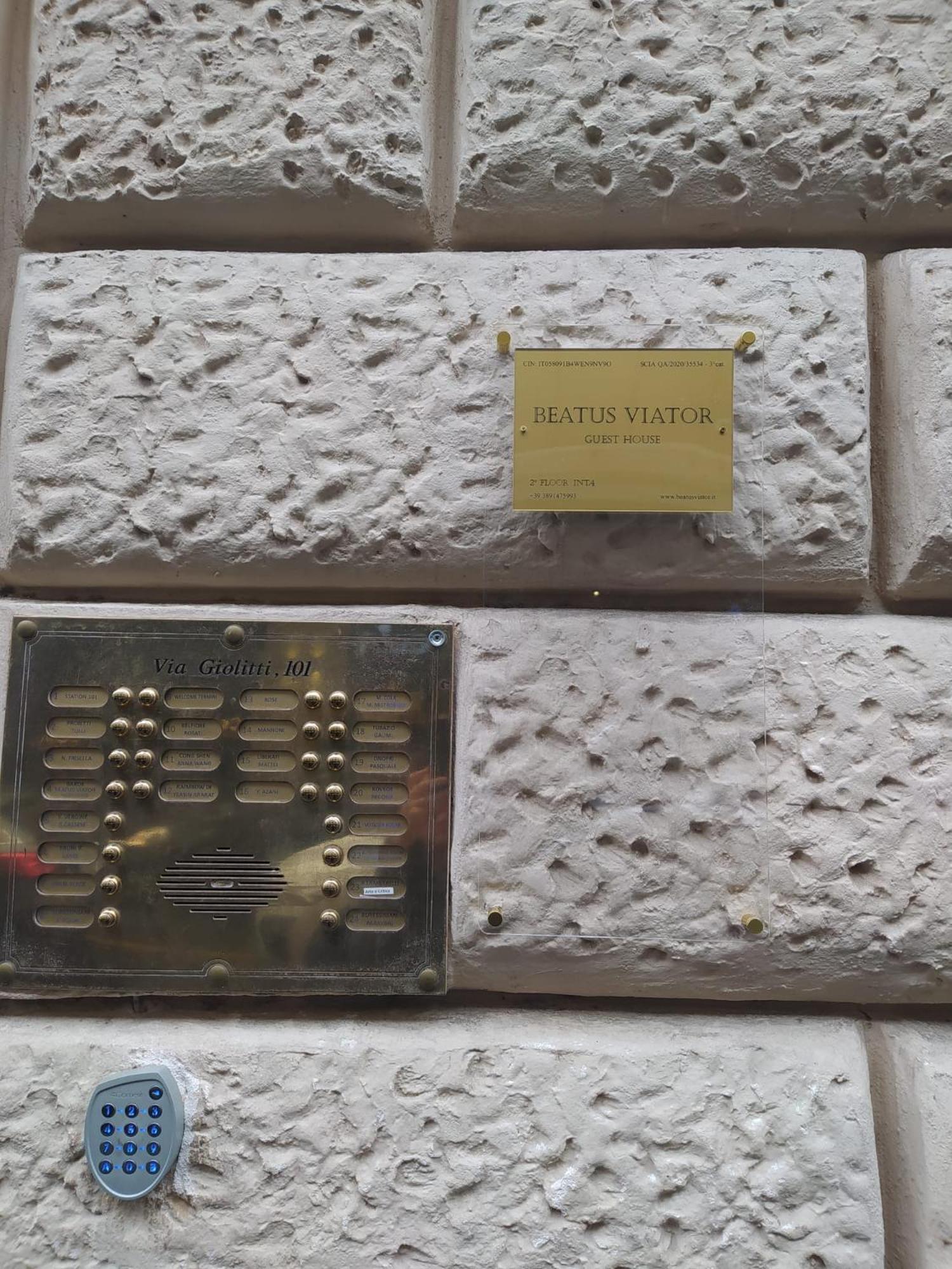 Beatus Viator Guest House Roma Exterior foto